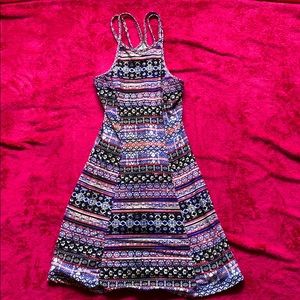 Multi pattern dress, NEVER WORN